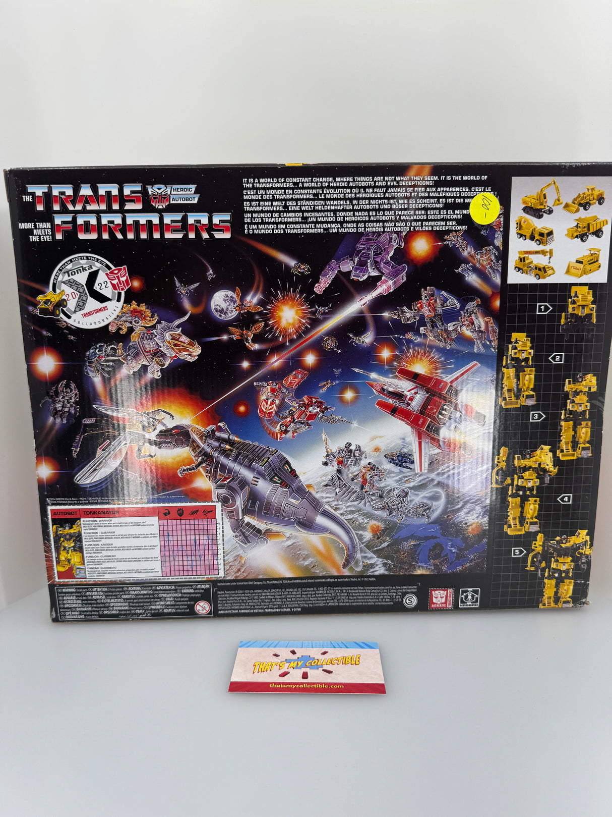 2022 Transformers Tonkanator Gift Set – Autobot Construction Combiner