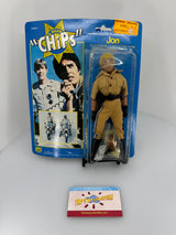 Vintage CHiPs “Jon” Action Figure – Mego – 8 Inch – Carded