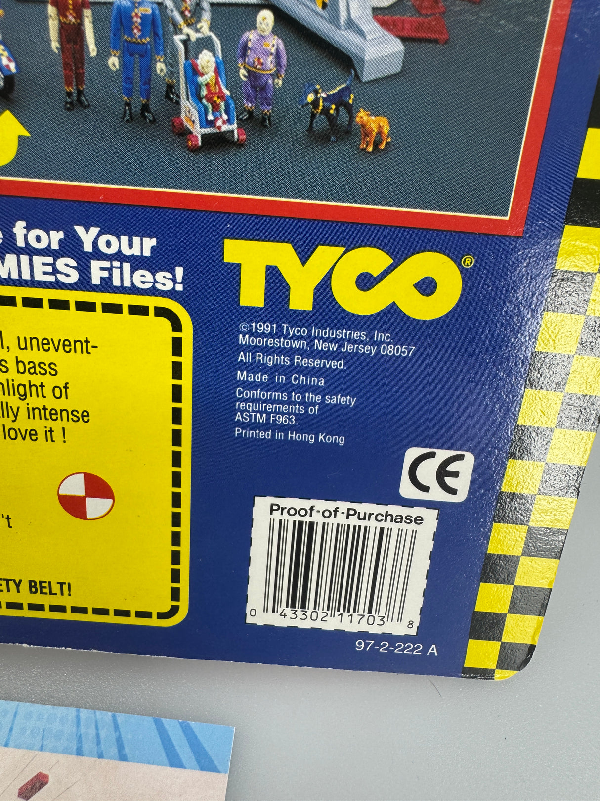 🚗 Vintage Tyco Crash Dummies “Daryl” Action Figure – Carded 🚗