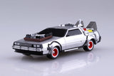 Back to the Future Part III pull-back DeLorean 1:43 scale plastic model kit