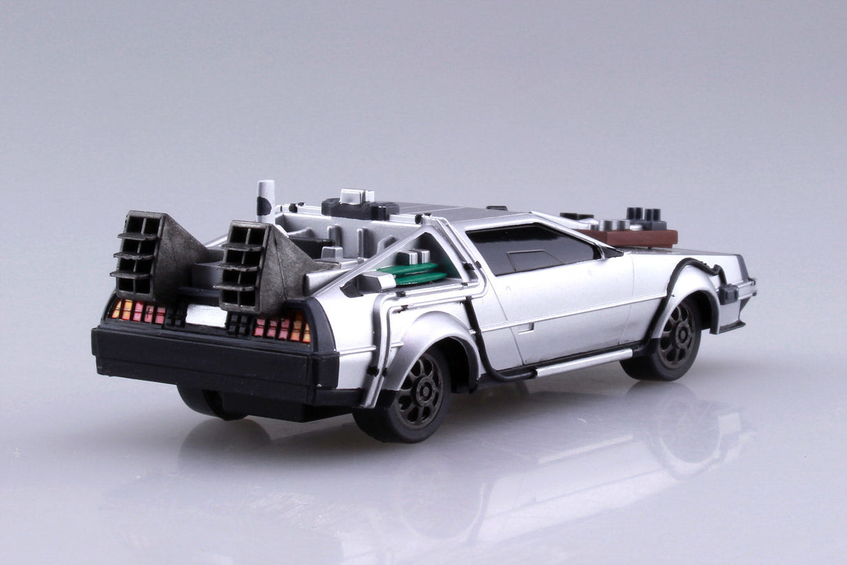 Back to the Future Part III pull-back DeLorean 1:43 scale plastic model kit
