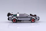 Back to the Future Part III pull-back DeLorean 1:43 scale plastic model kit
