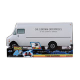 Back to the Future die-cast 1:24 scale 40th Anniversary "Hollywood Rides" light-up DeLorean Time Machine