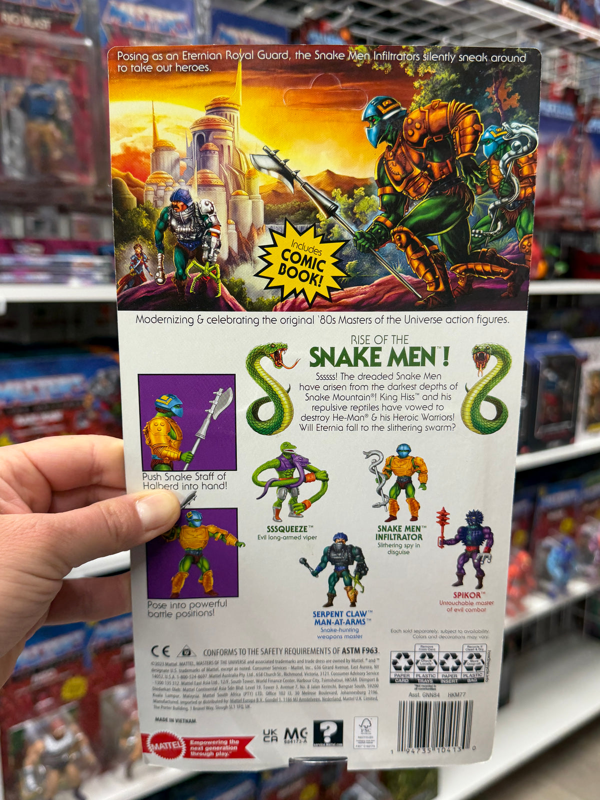 Snake Men Infiltrator – Masters of the Universe Origins Action Figure