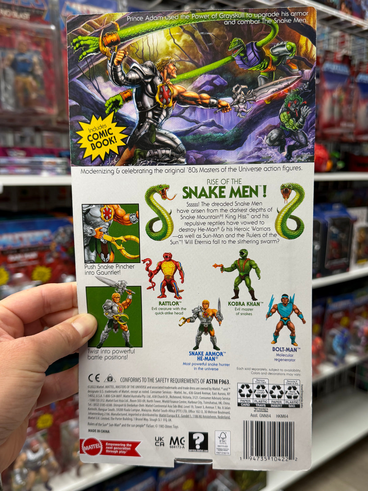 Snake Armor He-Man – Masters of the Universe Origins Action Figure