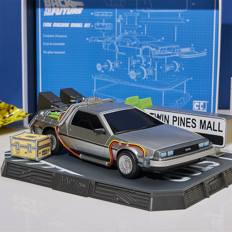 Back to the Future: Time Machine Countdown Character Model Kit