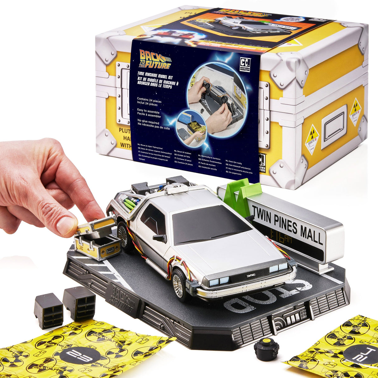 Back to the Future: Time Machine Countdown Character Model Kit