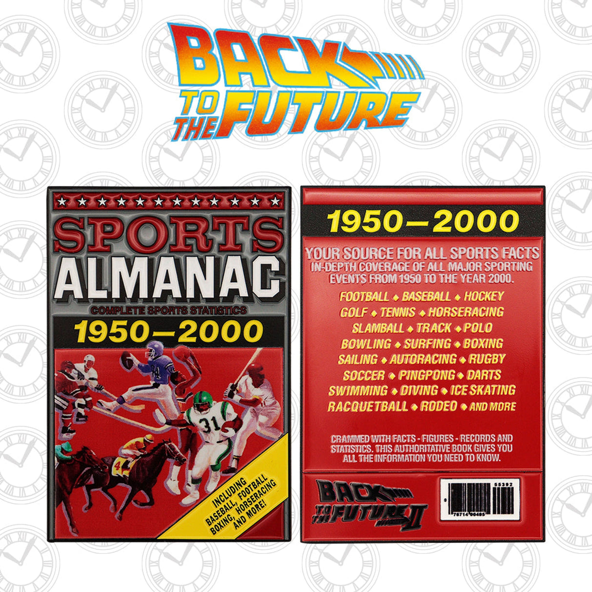 Back to the Future Part II Limited Edition Sports Almanac Ingot