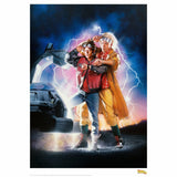 Back to the Future Part II "Classic Movie Art" Limited Edition Commemorative Print (with protective toploader)