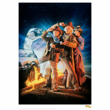 Back to the Future Part III "Classic Movie Art" Limited Edition Commemorative Print (with protective toploader)