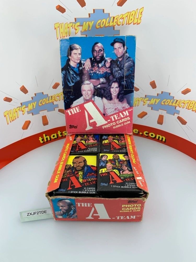 The A-Team Photo Cards Bubble Gum