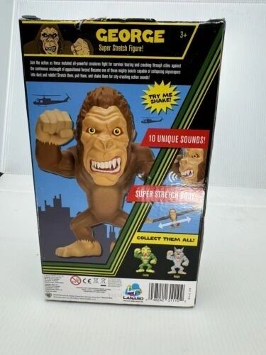 NEW Rampage Super Stretch George Figure Walmart Exclusive 2018 Lanard Toys