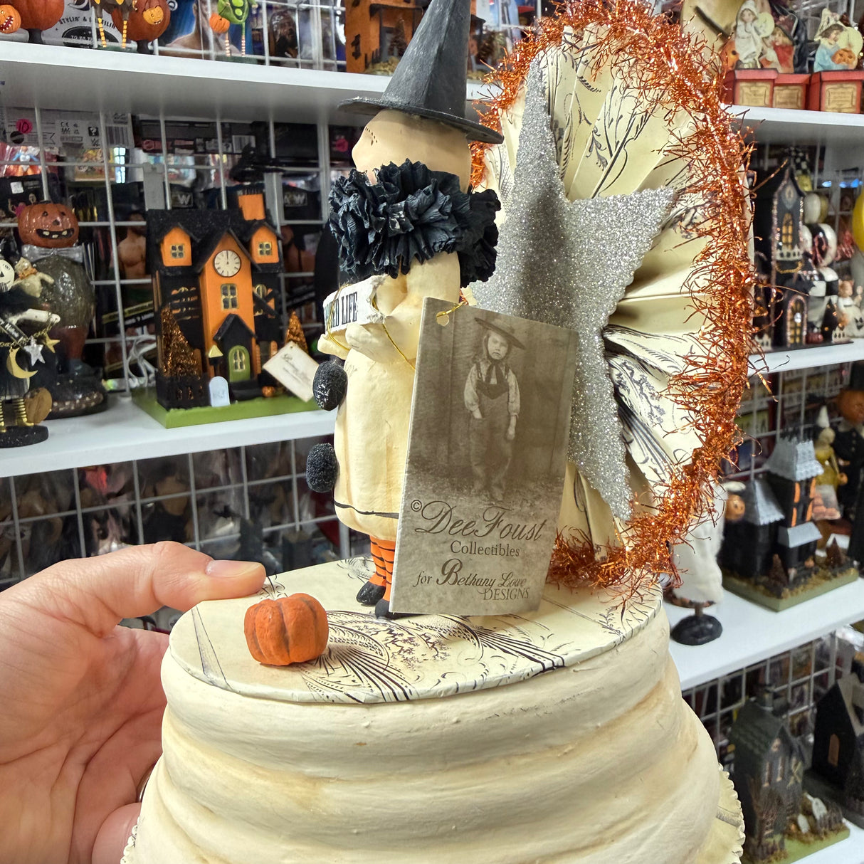 Dee Foust ‘Charmed Life’ Halloween Witch Figurine by Bethany Lowe