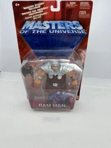 Mattel Masters of the Universe Ram Man - Bronze Variant MOTU Red Card Action...