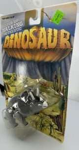 Wind Up Walking Dinosaur Triceratops Vintage Toy NOC 1993 200 Toy Inc