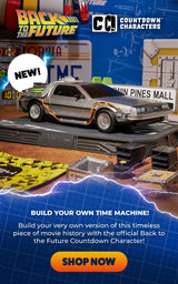Back to the Future: Time Machine Countdown Character Model Kit
