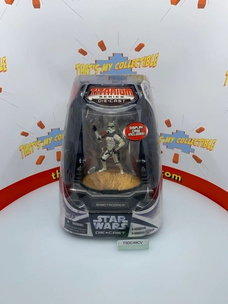 Star Wars Titanium Series Die Cast Sand Trooper