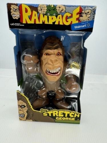 NEW Rampage Super Stretch George Figure Walmart Exclusive 2018 Lanard Toys