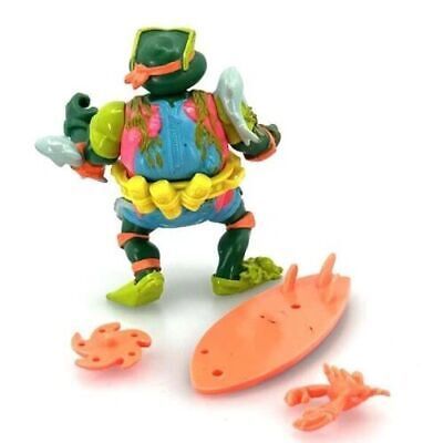 Vintage 1990 TMNT Teenage Mutant Ninja Turtles Mike the Sewer Surfer