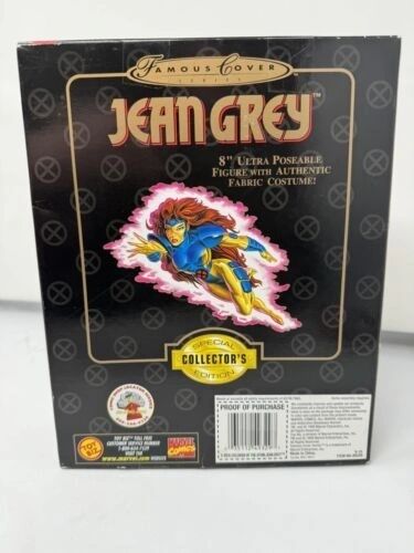 Marvel Comics Famous Covers X-Men Jean Grey 8" Action Figure ToyBiz NIB 1999