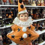 Halloween Masquerade Clown Girl — Bethany Lowe Figurine