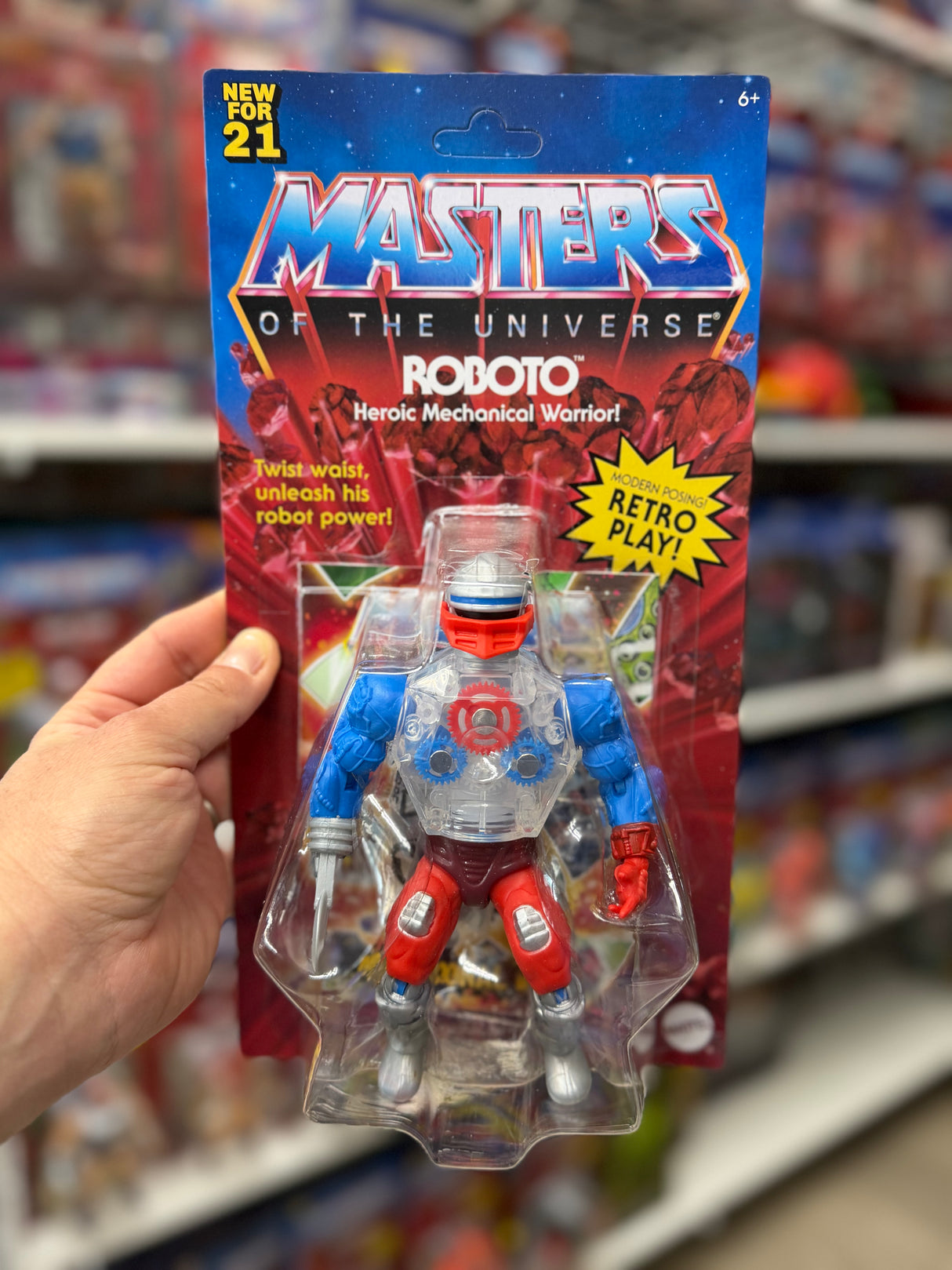 Roboto – Original Colors – Masters of the Universe Origins Action Figure