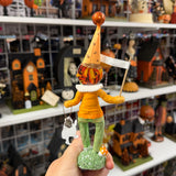 Standing Pumpkin Man — Vintage by Crystal Halloween Folk Art